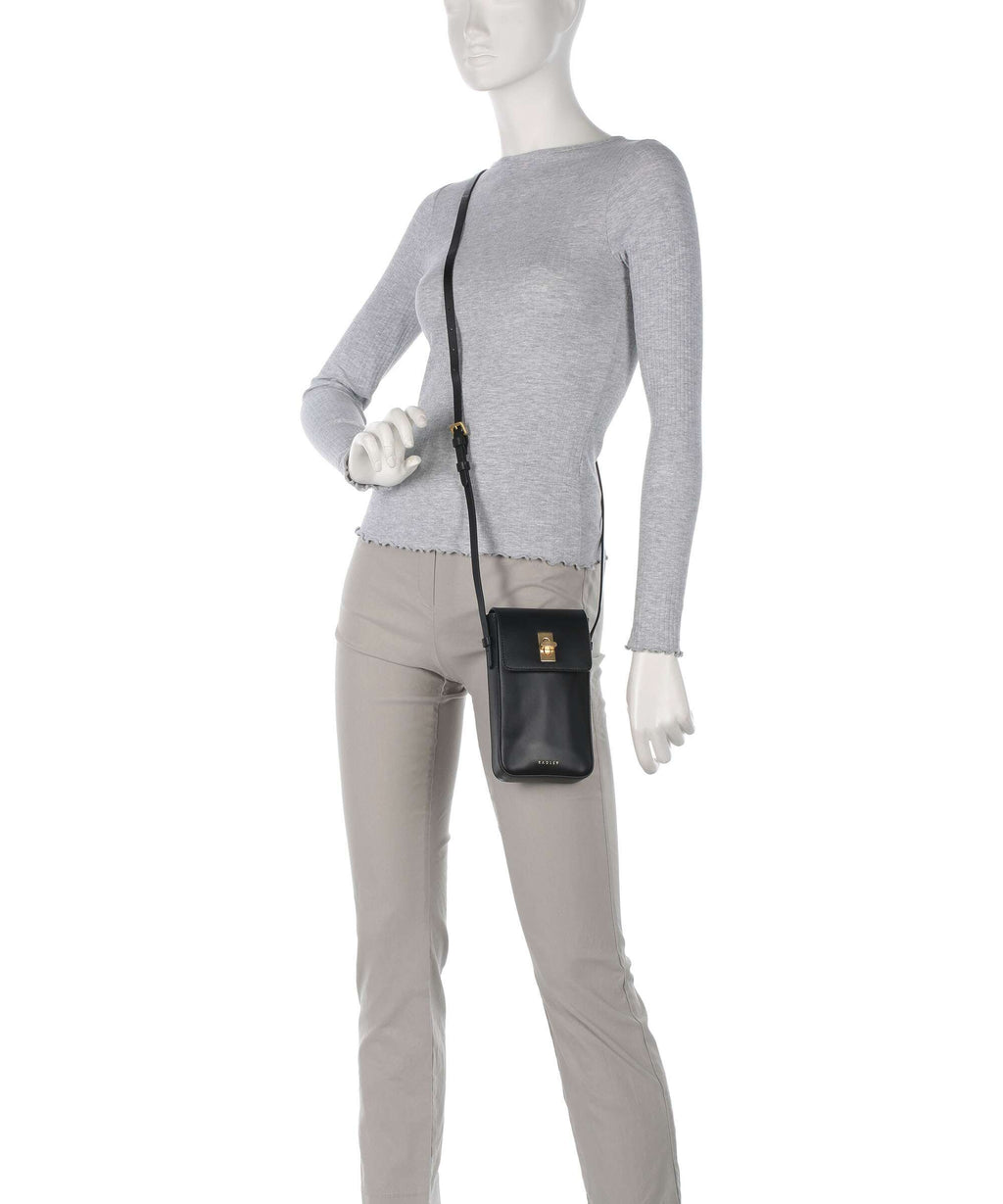 Radley London Threadneedle Street Phone bag black