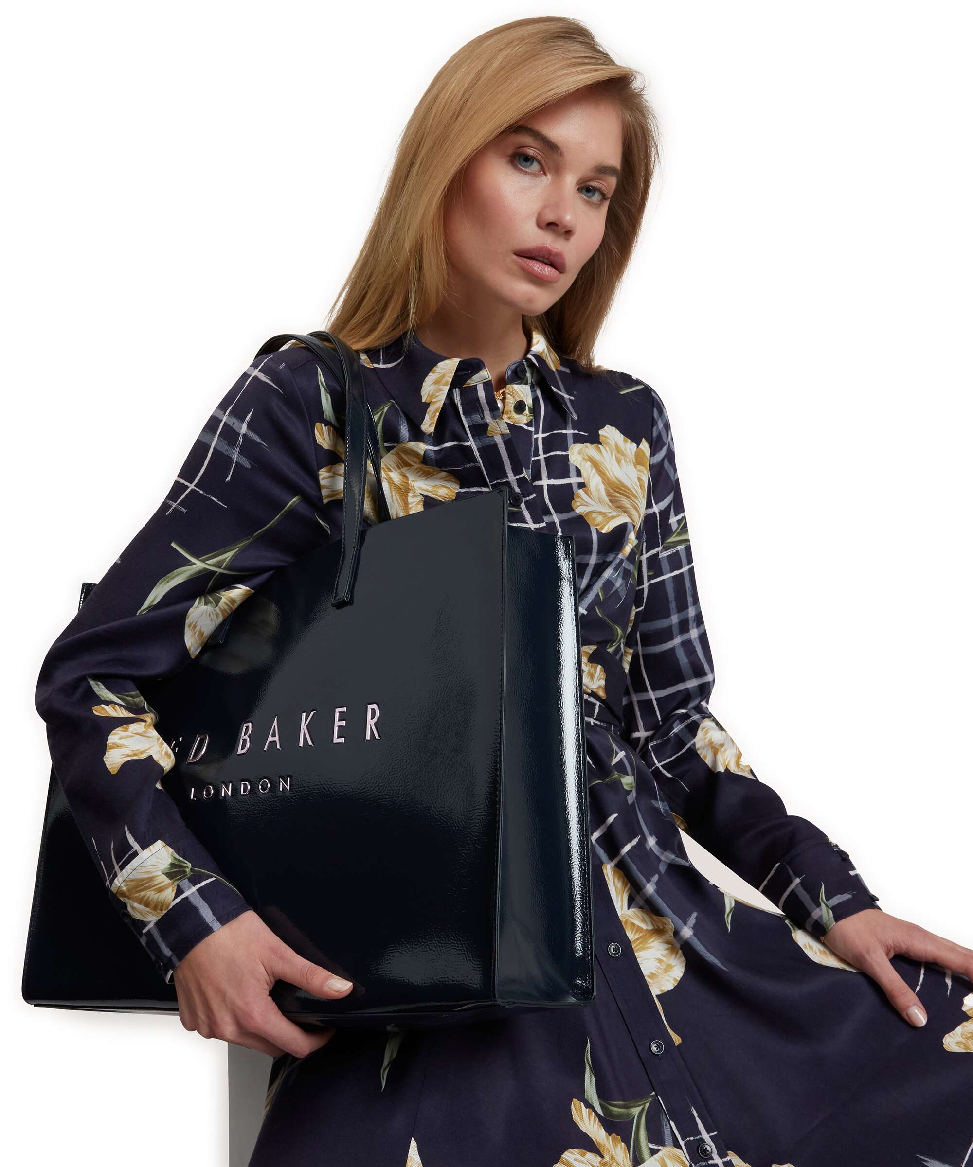 Ted Baker Caarmen Tote bag navy