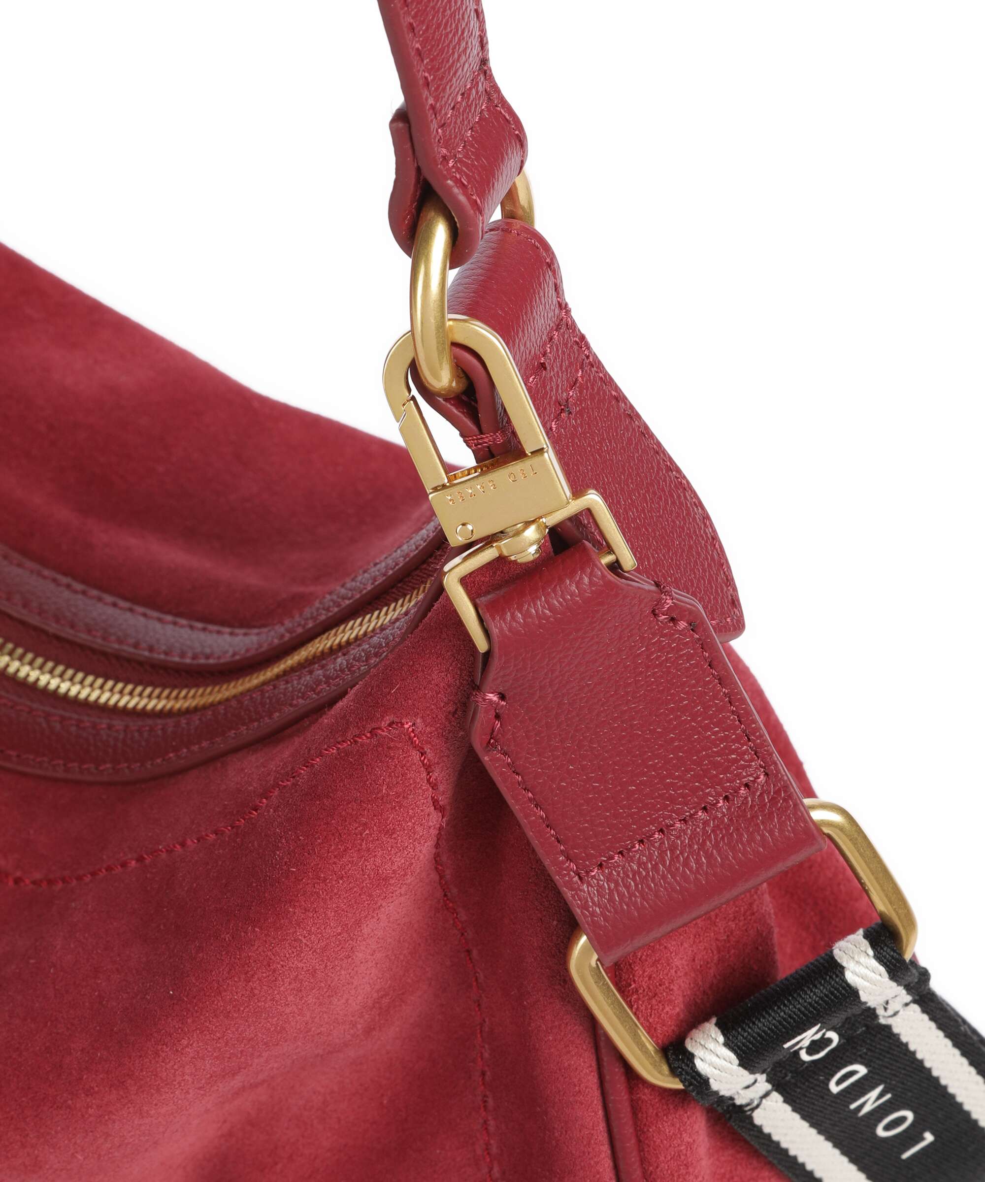 Ted Baker Samiyra Hobo bag dkred