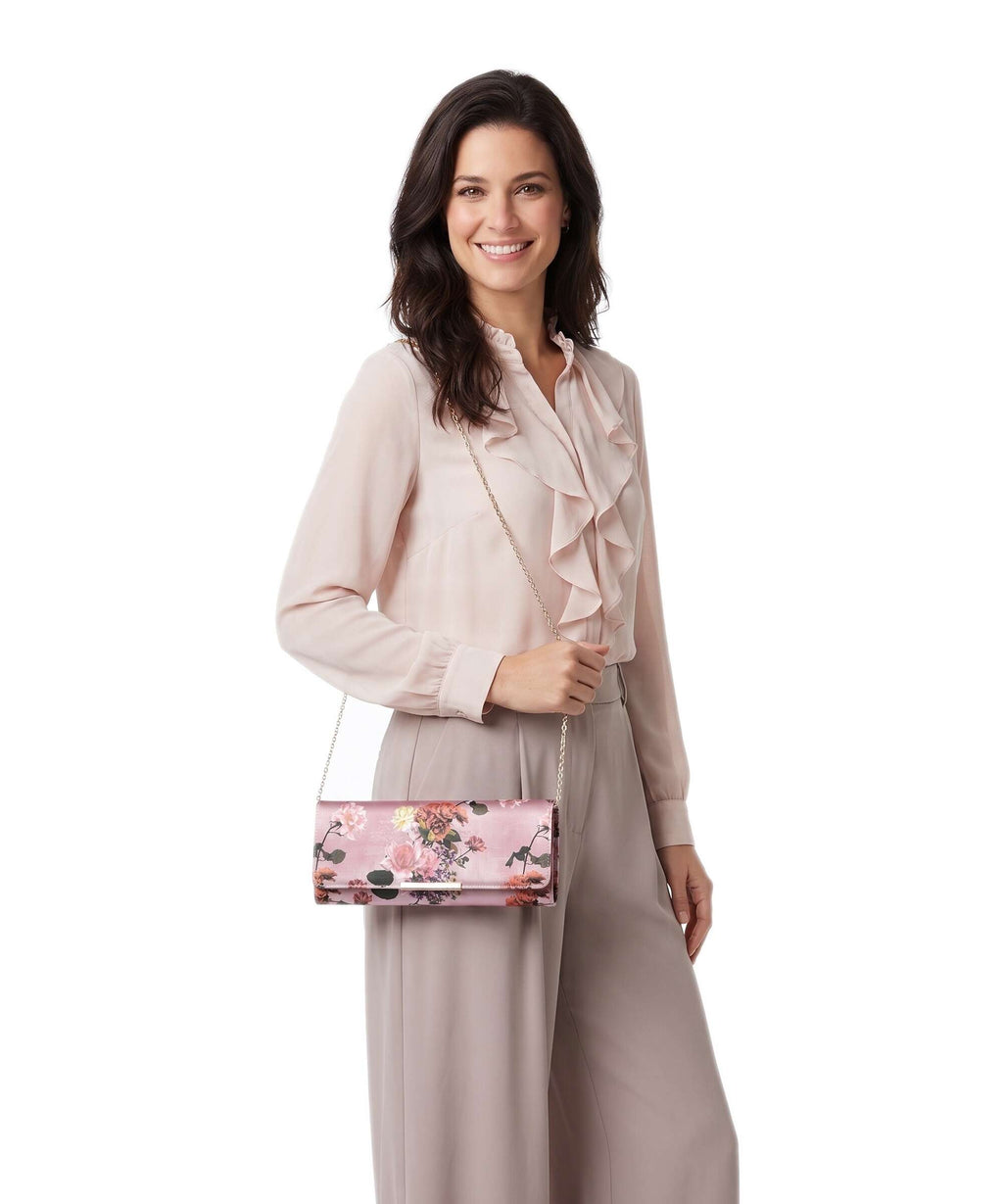 Ted Baker Mariita Clutch bag pink