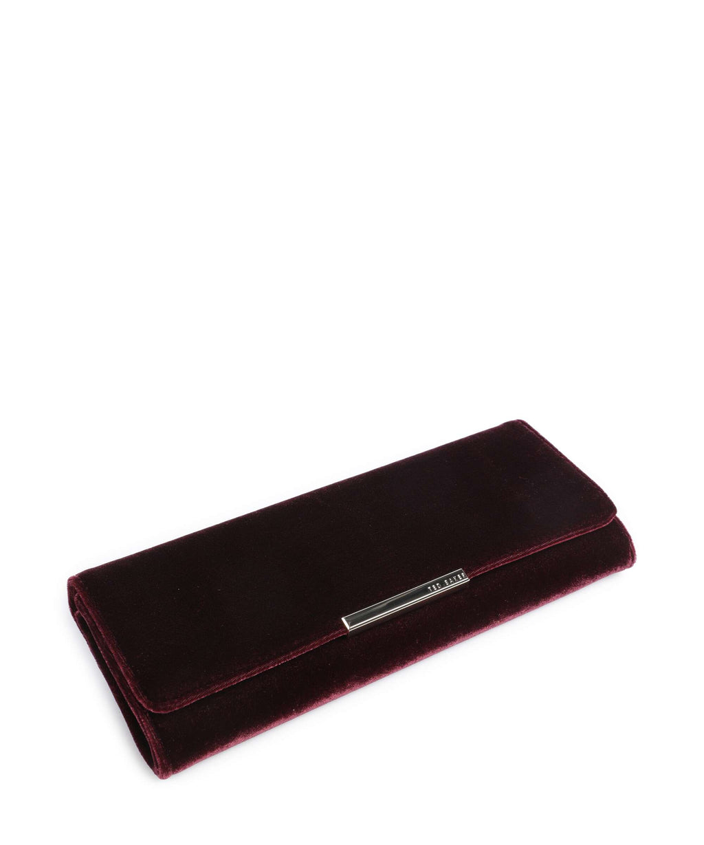 Ted Baker Maroah Clutch bag dark red