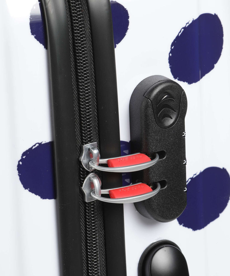 American Tourister Disney Legends Spinner (4 wheels) minnie blue dots