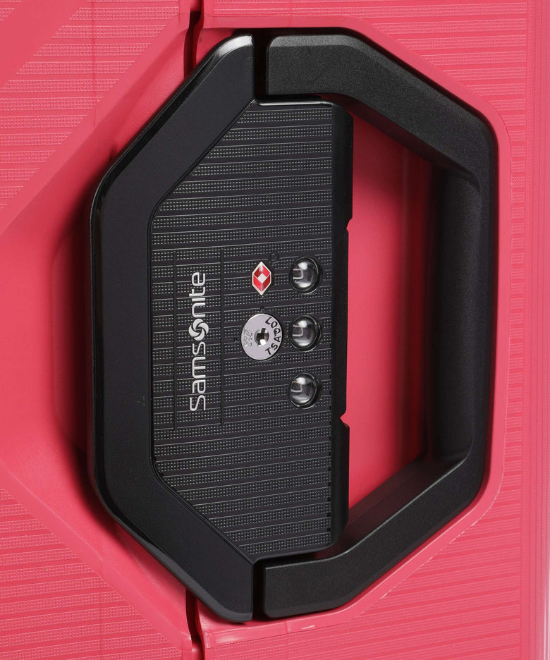 Samsonite Magnum Eco Spinner (4 wheels) geranium red