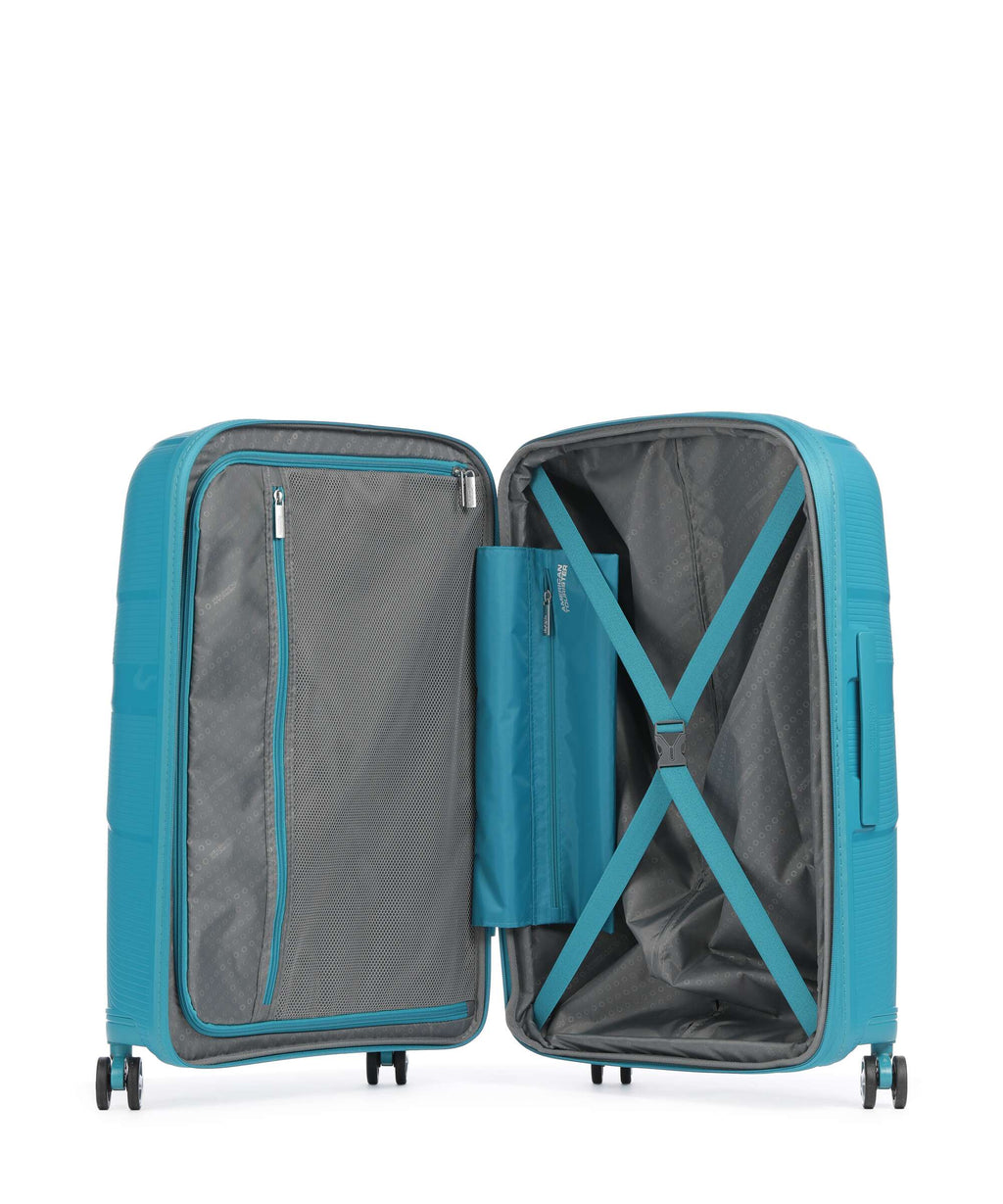 American Tourister Starvibe Spinner (4 wheels) verdigris