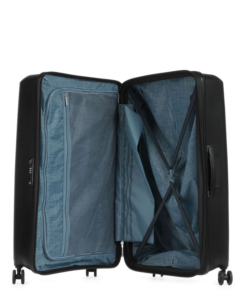American Tourister Aerostep Spinner (4 wheels) black