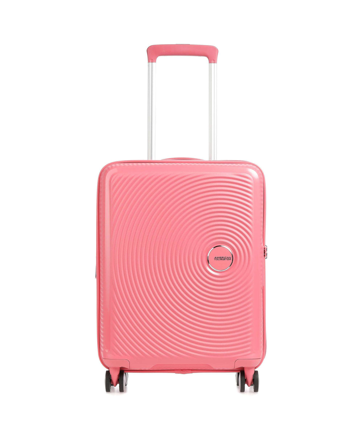 American Tourister Soundbox Spinner (4 wheels) sun kissed coral