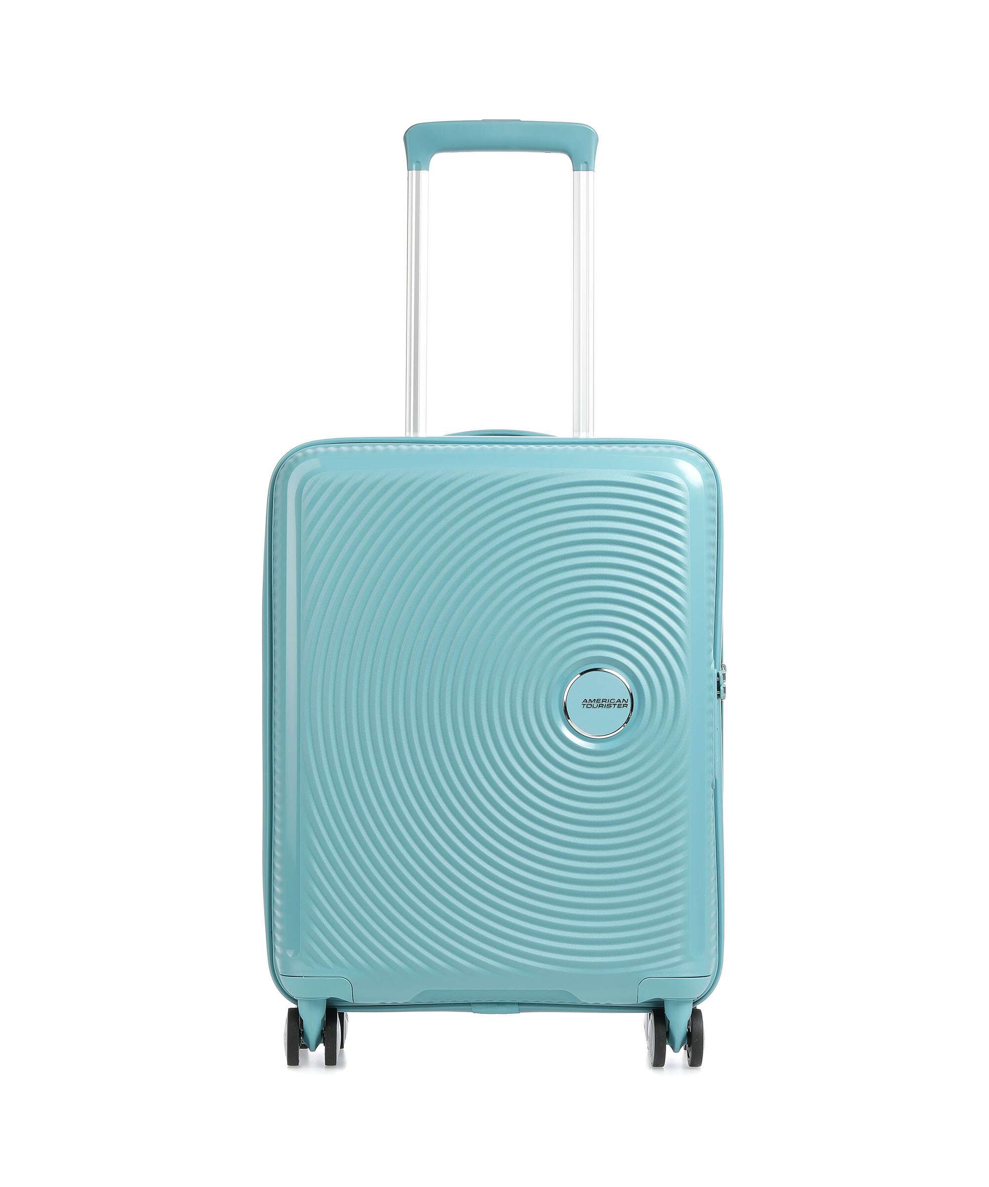 American Tourister Soundbox Spinner (4 wheels) turquoise tonic