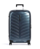 Samsonite Attrix 4-Rollen Trolley steel blue