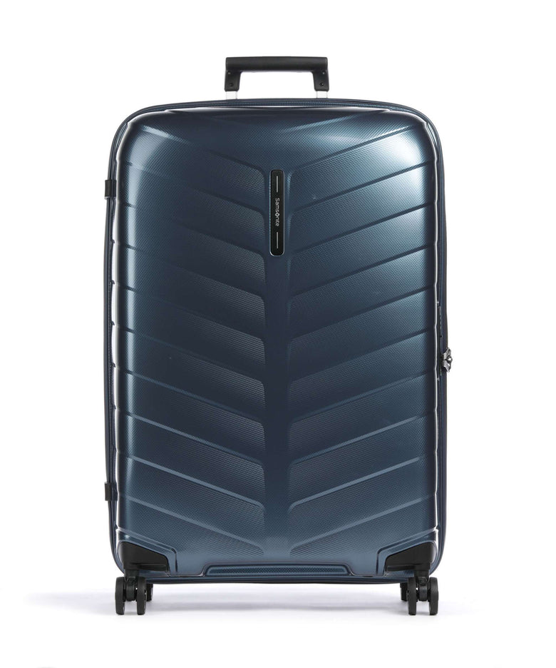 Samsonite Attrix Spinner (4 wheels) steel blue