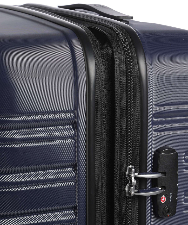 American Tourister Flashline Spinner (4 wheels) ink blue