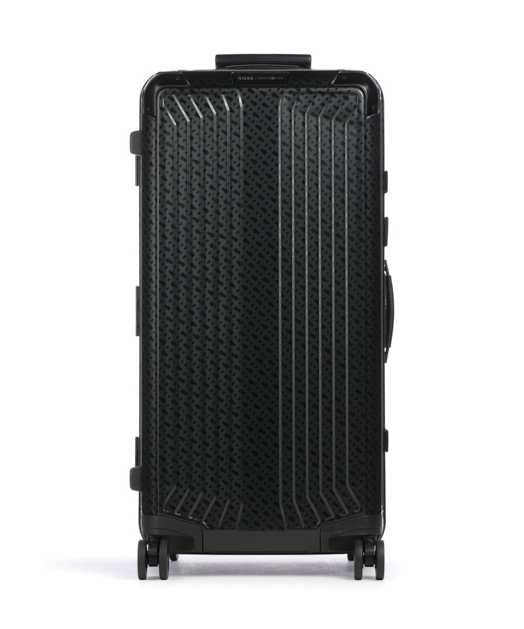 Samsonite Lite-Box Alu Boss Edition Spinner (4 wheels) graphite monogram