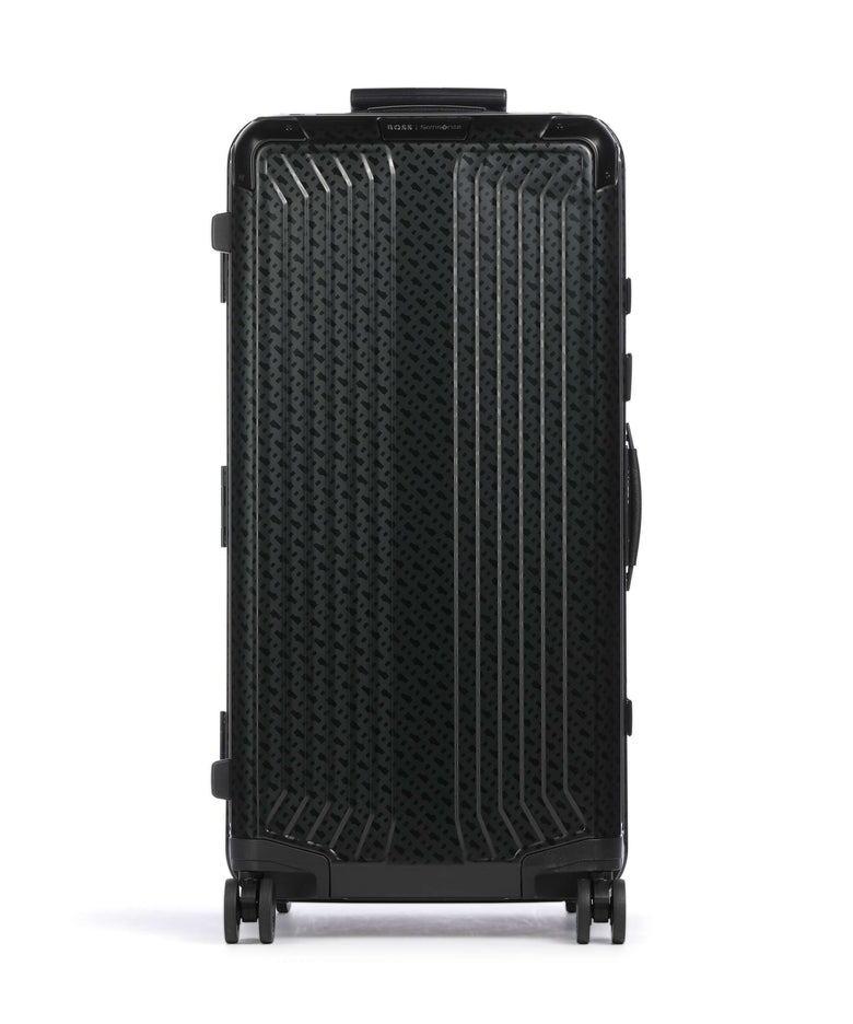 Samsonite Lite-Box Alu Boss Edition Spinner (4 wheels) graphite monogram