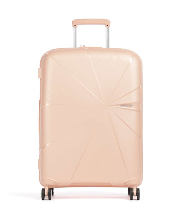 American Tourister Starvibe Valise 4 roues metallic peach