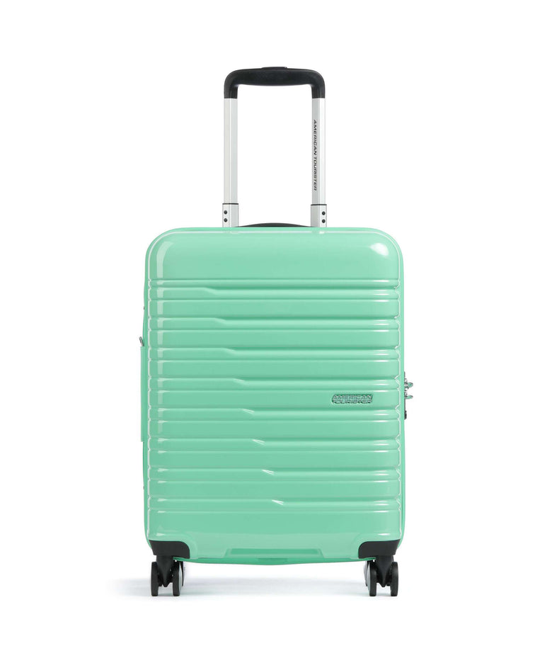 American Tourister Flashline Pop Spinner (4 wheels) light green