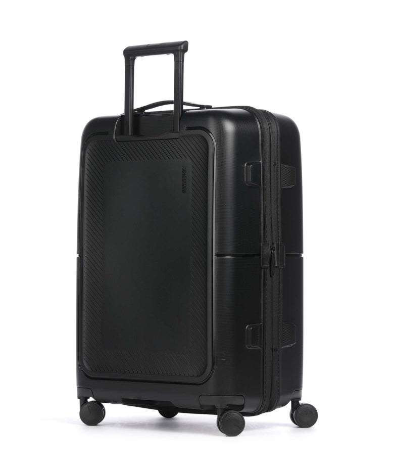American Tourister Dashpop Spinner (4 wheels) true black