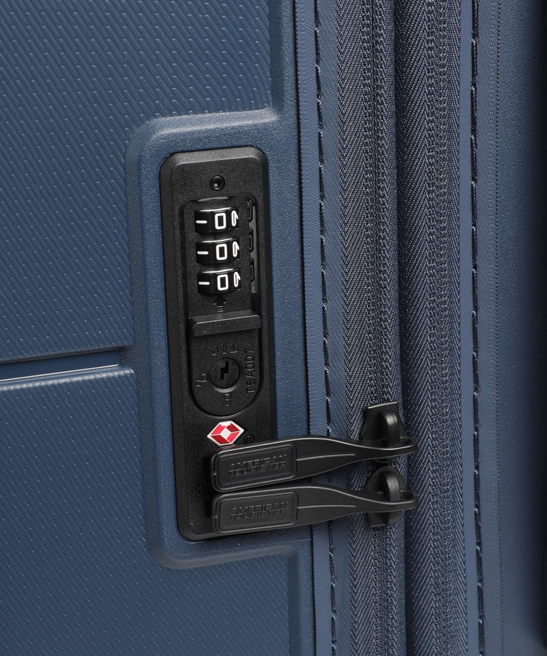 American Tourister Dashpop Spinner (4 wheels) midnight blue