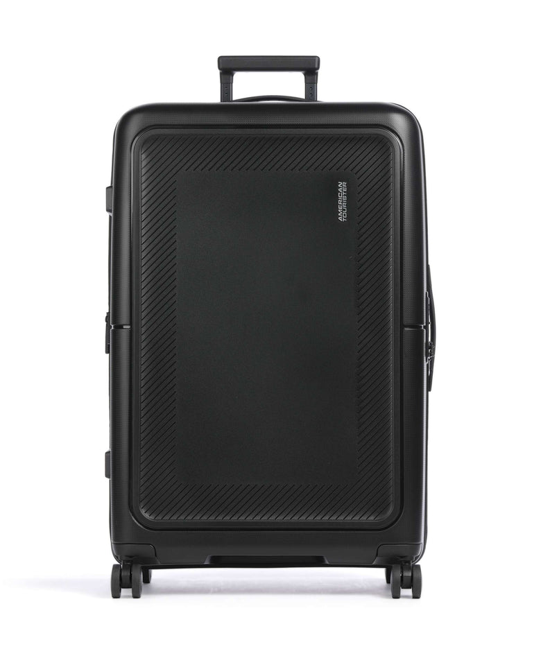 American Tourister Dashpop Spinner (4 wheels) true black