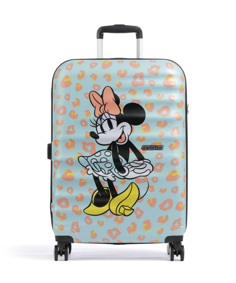 American Tourister Wavebreaker Disney Spinner (4 wheels) minnie pastel dots