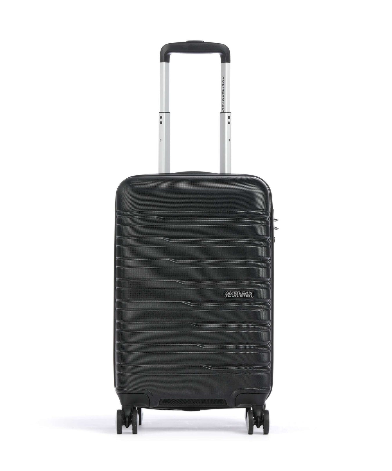 American Tourister Flashline Spinner (4 wheels) shadow black
