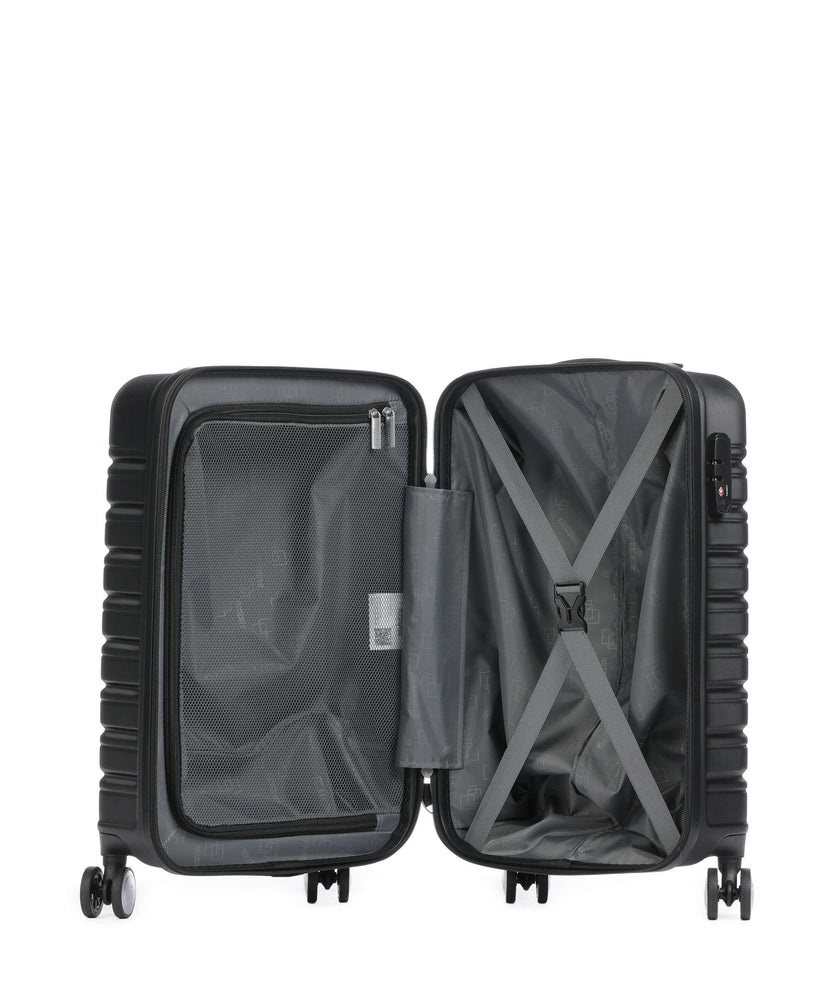 American Tourister Flashline Spinner (4 wheels) shadow black