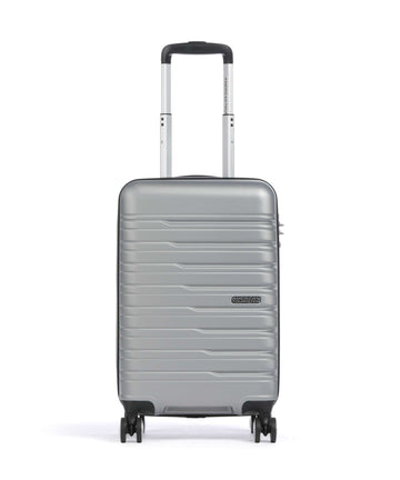 American Tourister Flashline 4-Rollen Trolley sky silver