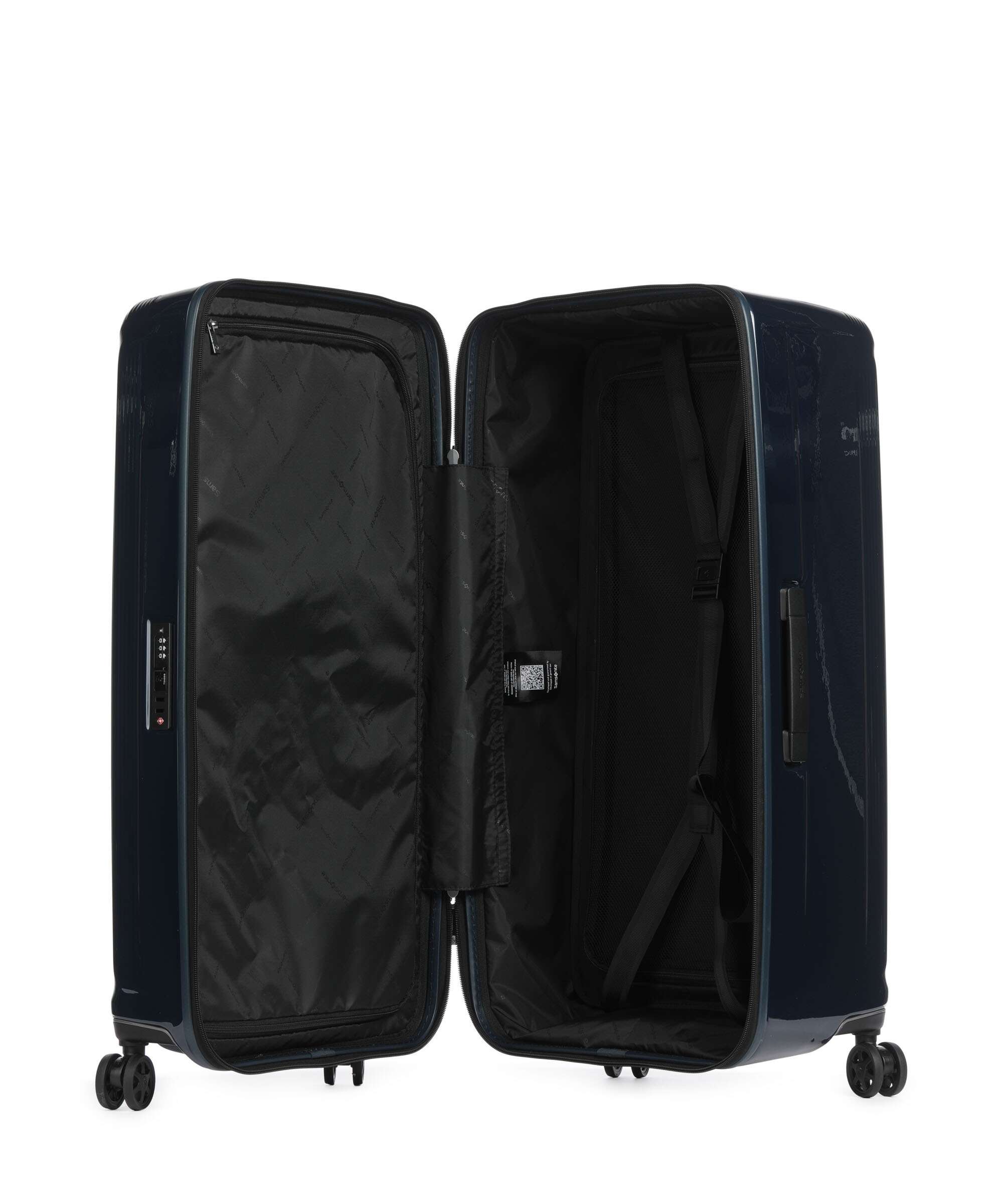 Samsonite Nuon Spinner (4 wheels) metallic dark blue