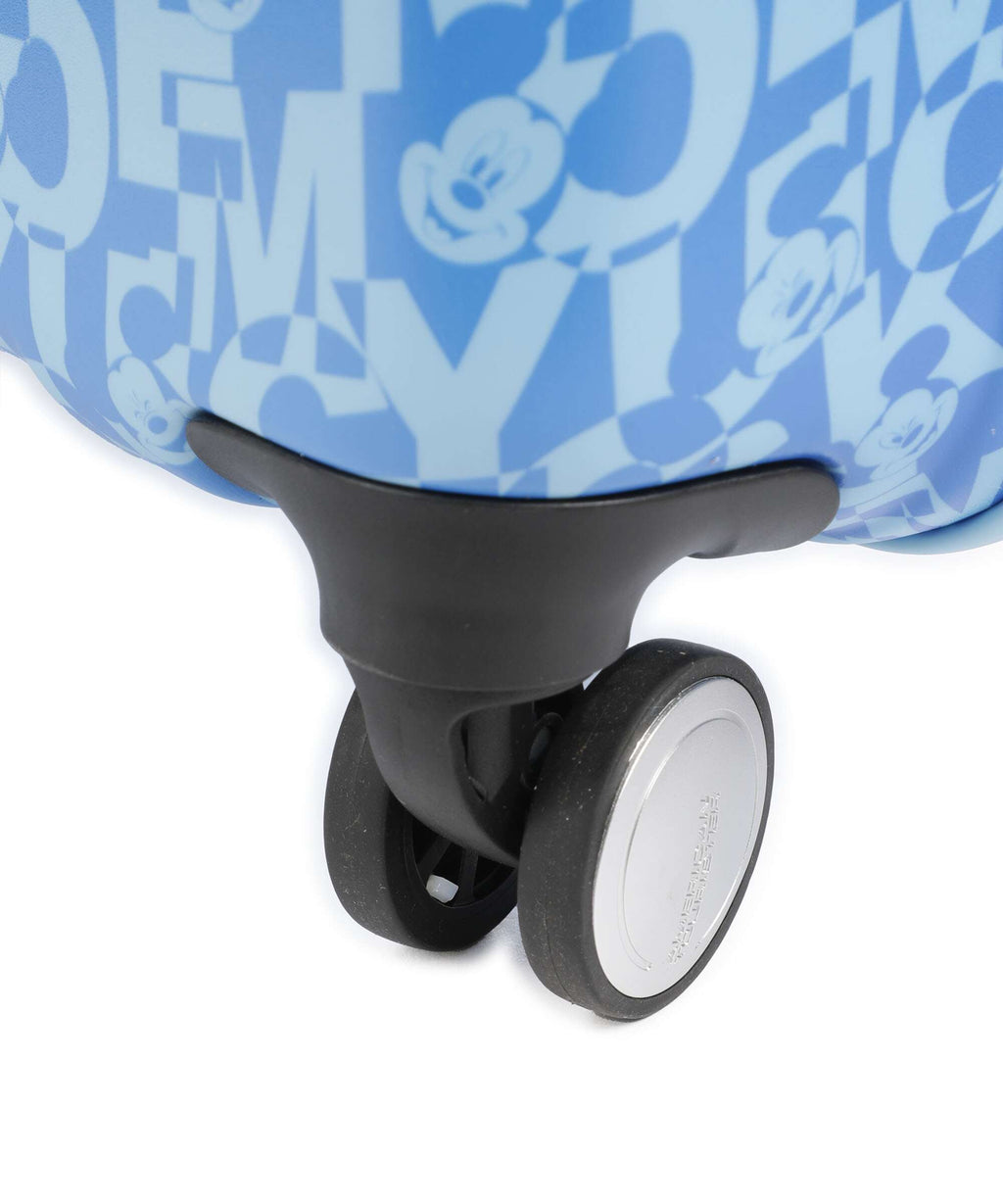 American Tourister Funlight Disney Spinner (4 wheels) mickey lenticular blue