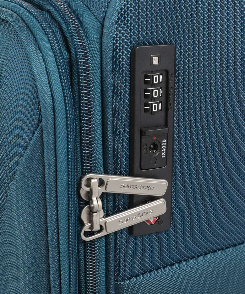 Samsonite Base Breeze Spinner (4 wheels) petrol blue