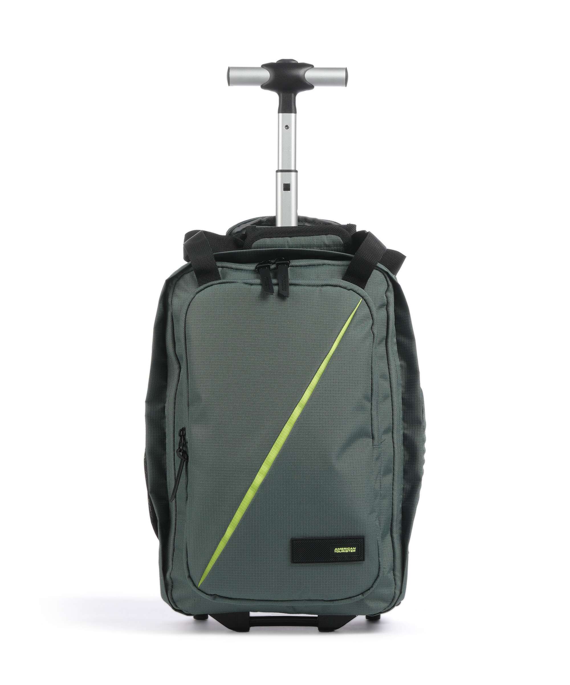 American Tourister Take2Cabin Backpack with wheels dark forest
