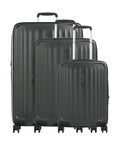 Samsonite Fyrm Suitcase set (4 wheels) deep green