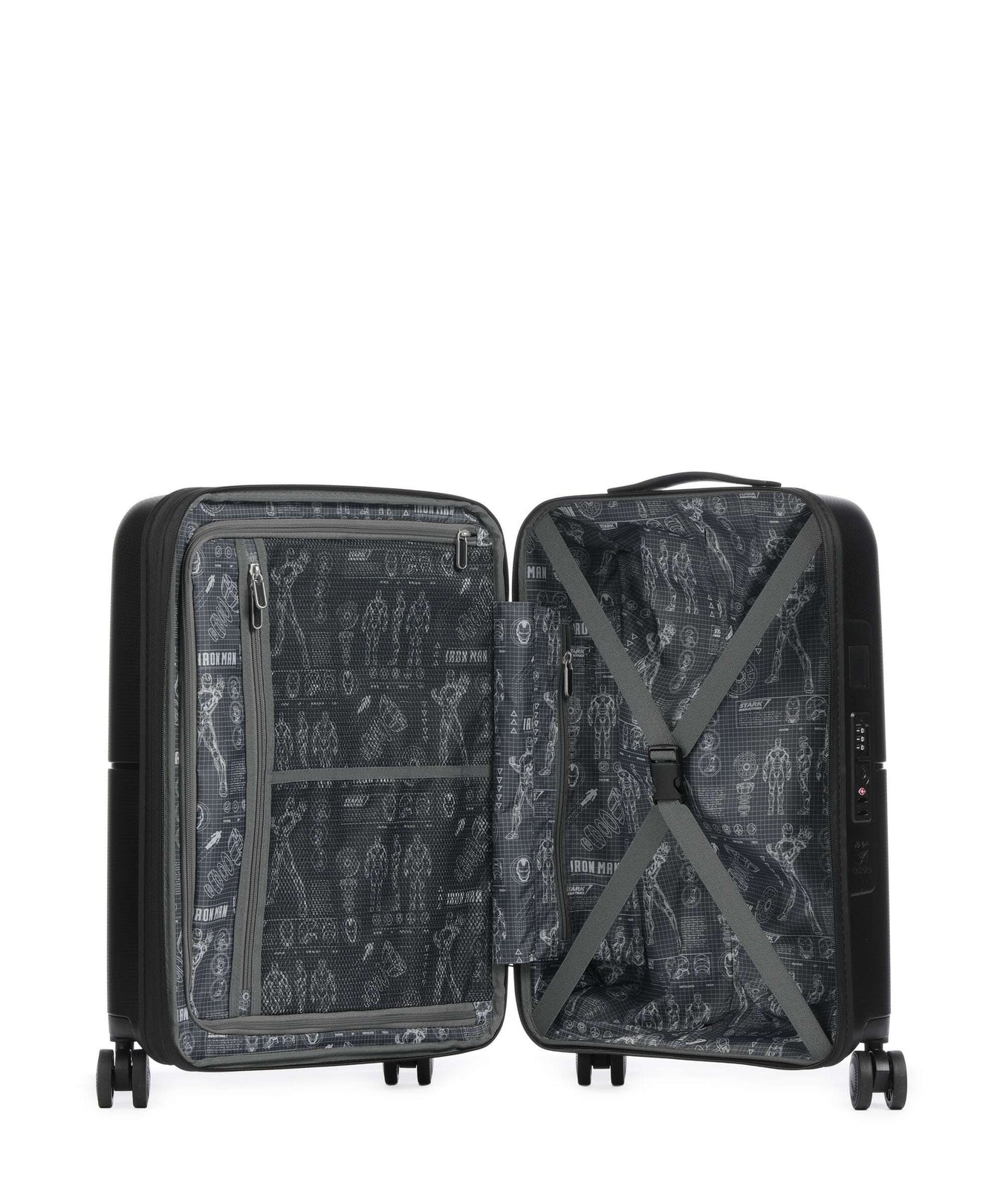 American Tourister Dashpop Disney Spinner (4 wheels) iron man