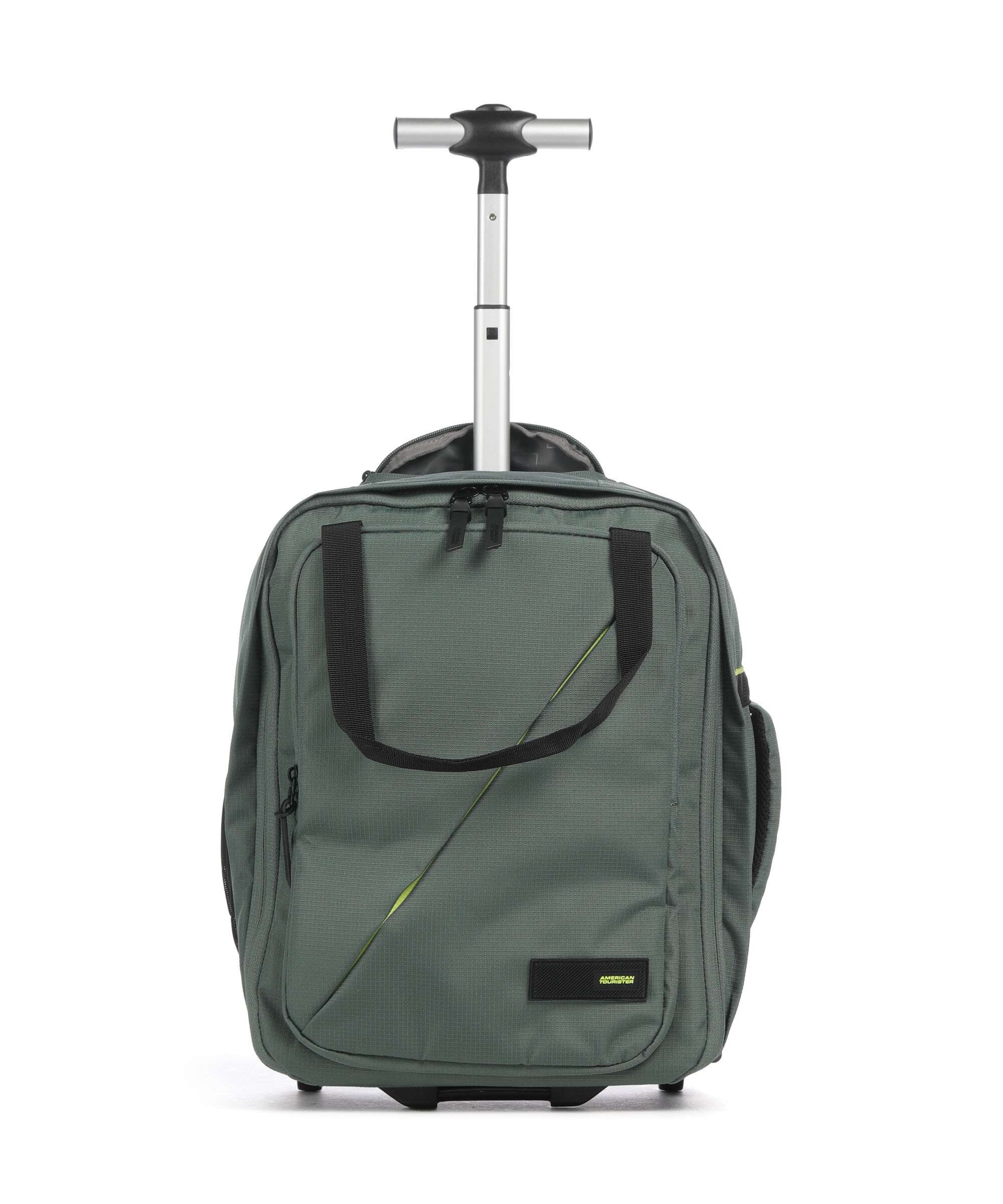 American Tourister Take2Cabin MS Backpack with wheels dark forest