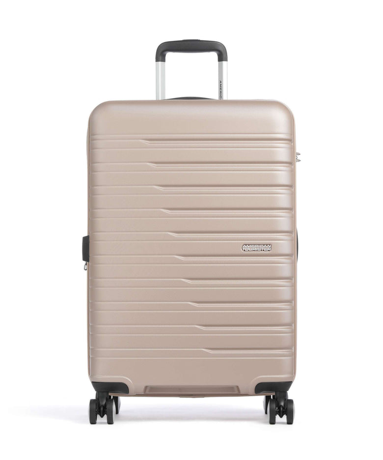 American Tourister Flashline Spinner (4 wheels) ivory gold