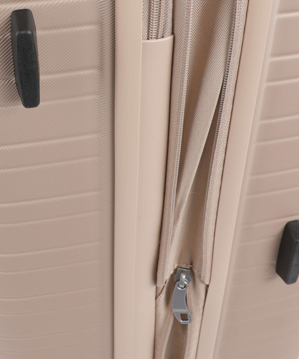 American Tourister Flashline Spinner (4 wheels) ivory gold