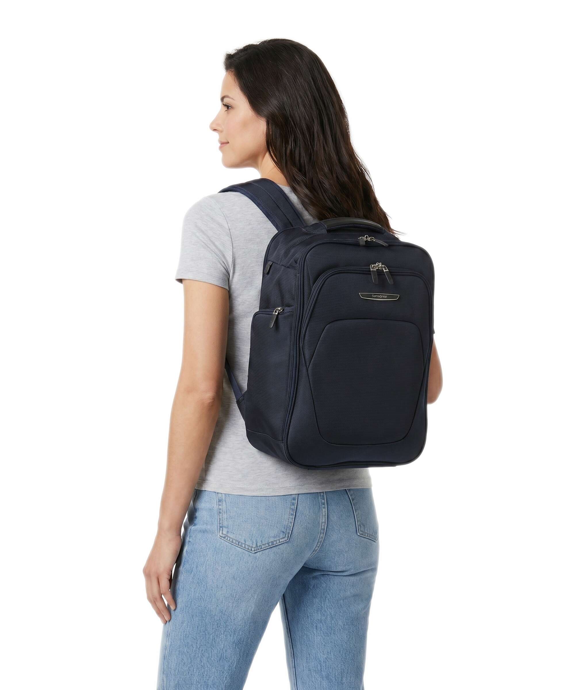 Samsonite Spark Sng Eco S FL Travel backpack midnight blue