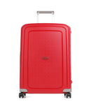 Samsonite S'Cure 4-Rollen Trolley crimson red