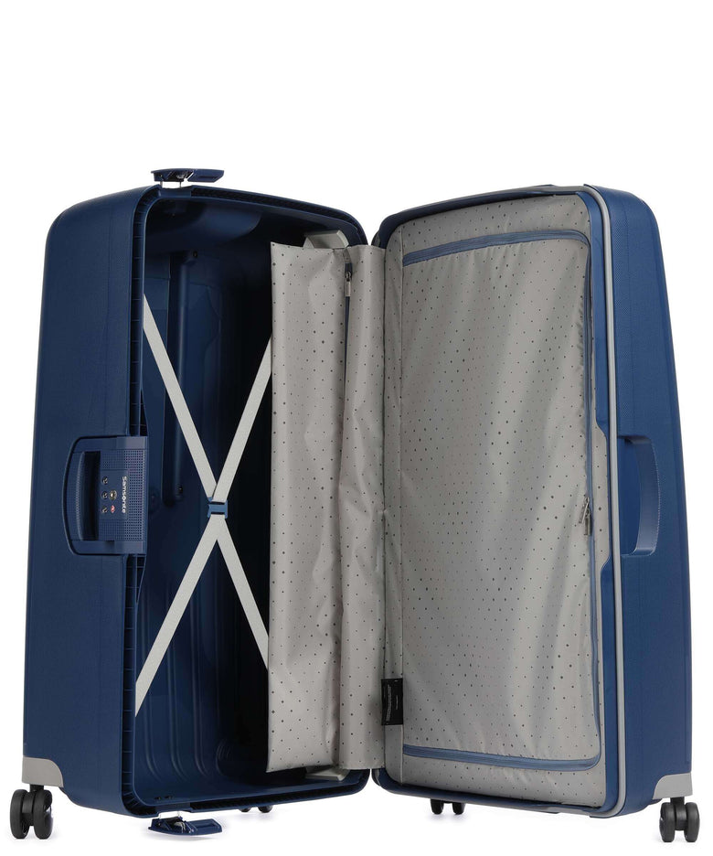 Samsonite S'Cure Spinner (4 wheels) dark blue