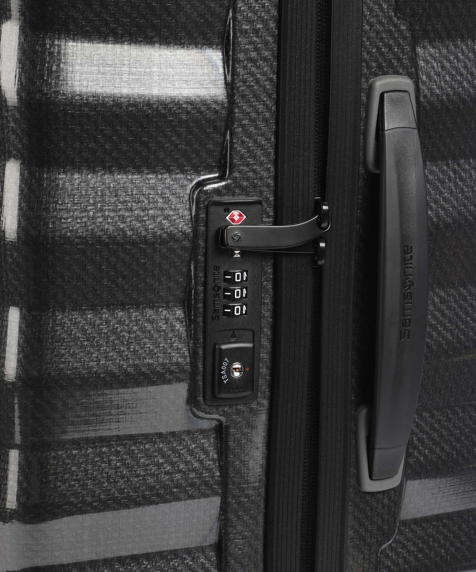 Samsonite Lite Shock Spinner (4 wheels) black