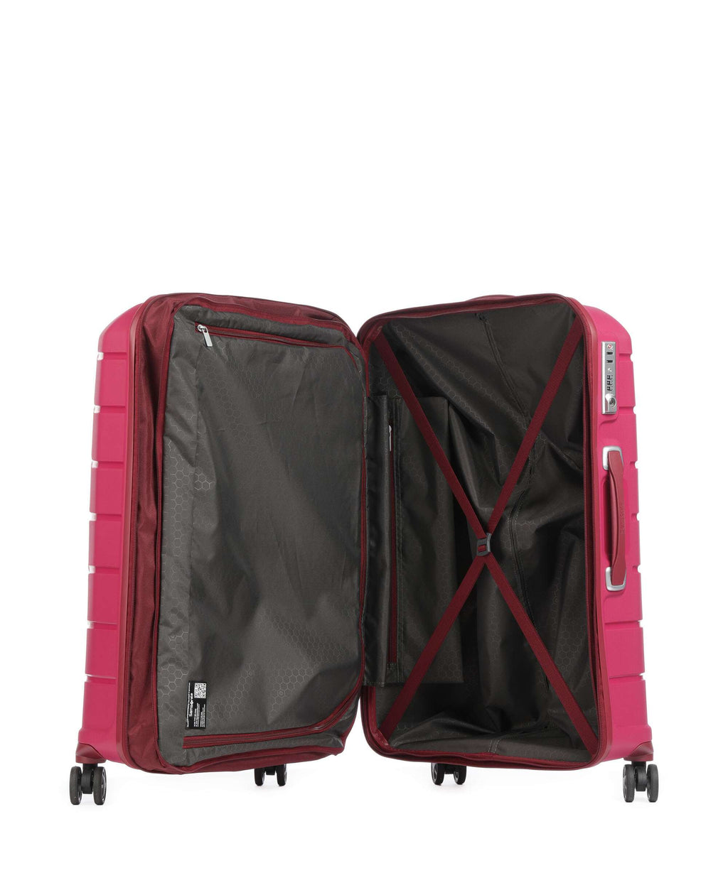 Samsonite Flux Exp Spinner (4 wheels) granita red
