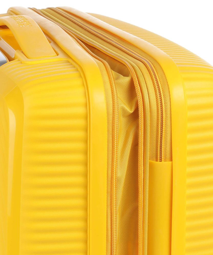 American Tourister Soundbox Spinner (4 wheels) golden yellow