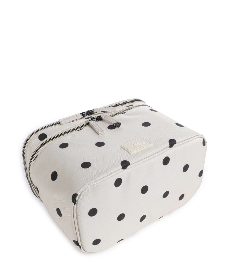 Markberg Treasure Toiletry bag polka dot/creme