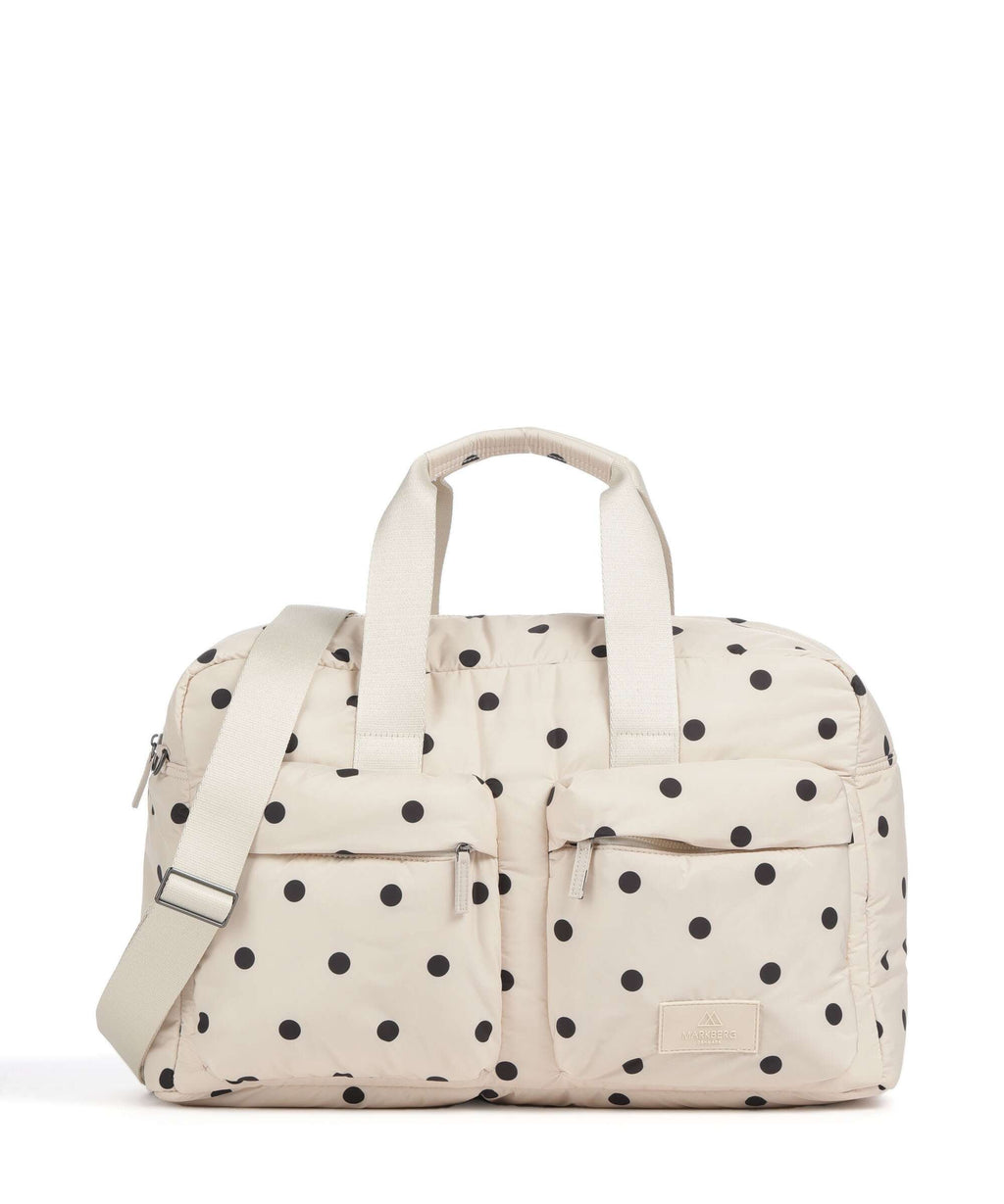 Markberg More Weekend bag polka dot/creme