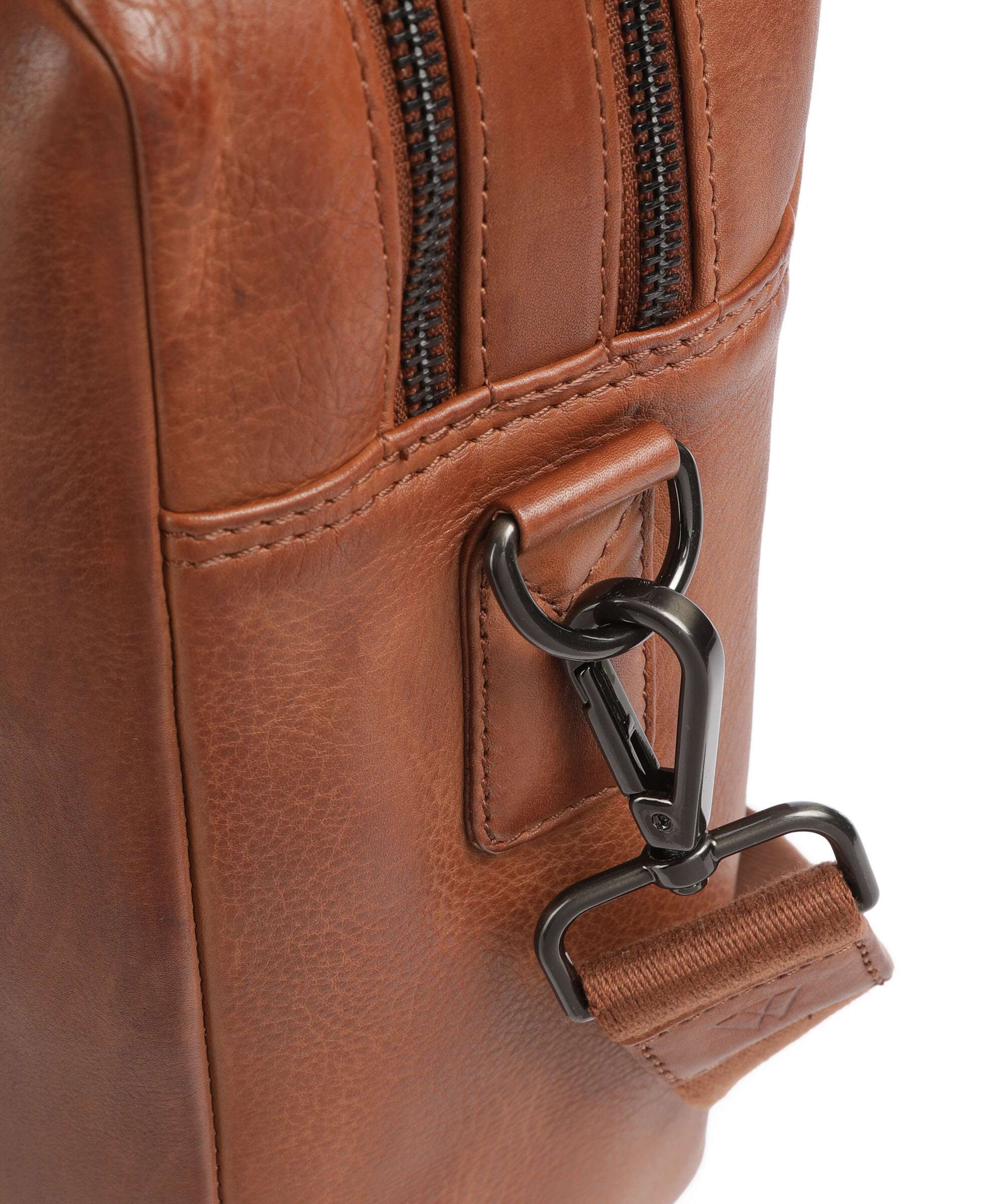 Markberg Ashton Briefcase cognac