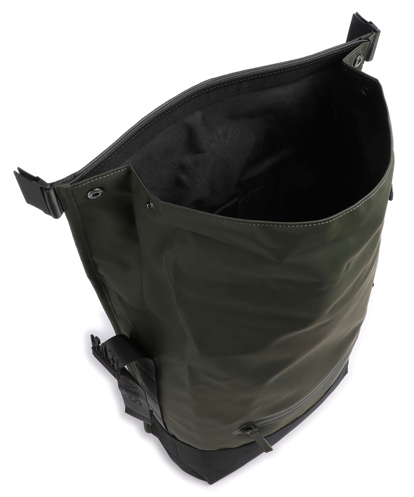 Rains Trail Rolltop backpack green