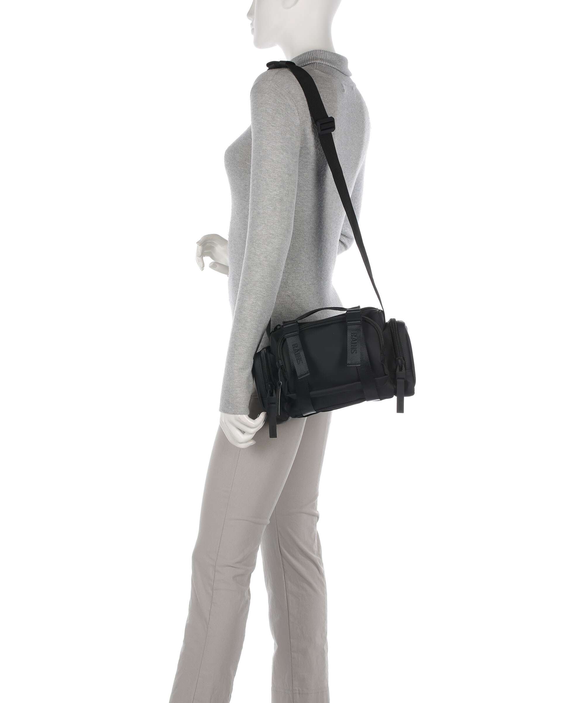 Rains Trail Crossbody bag distressed grey