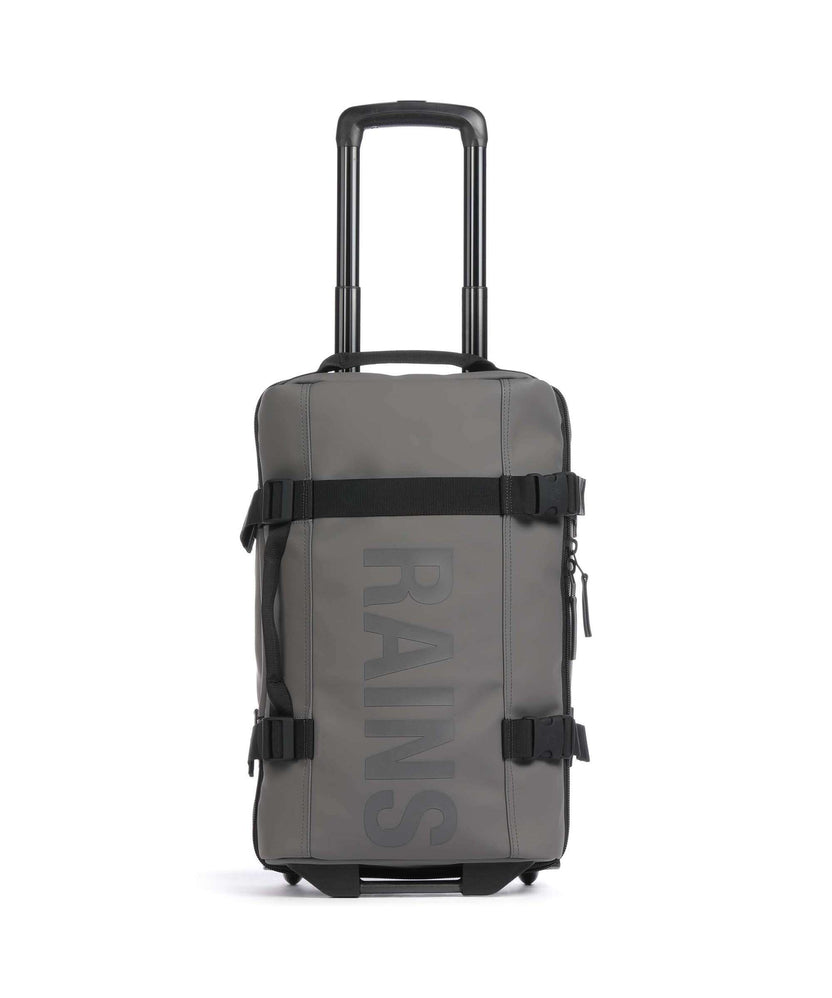 Rains Texel Travel bag with wheels grey