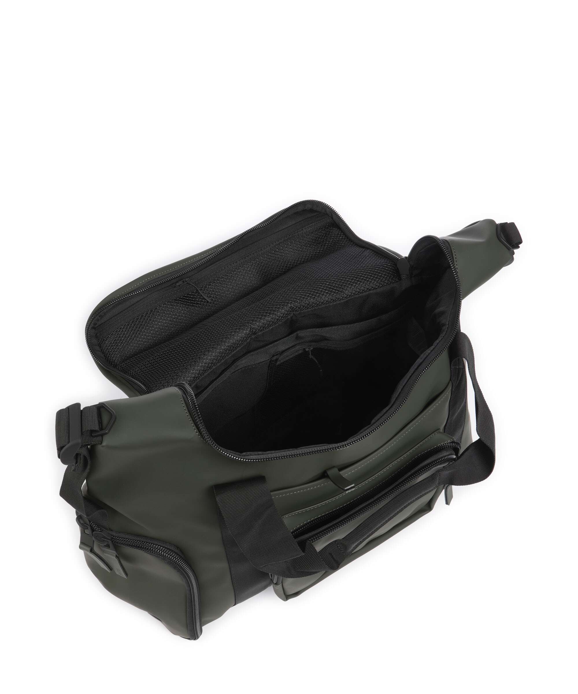 Rains Texel Large Weekend bag green