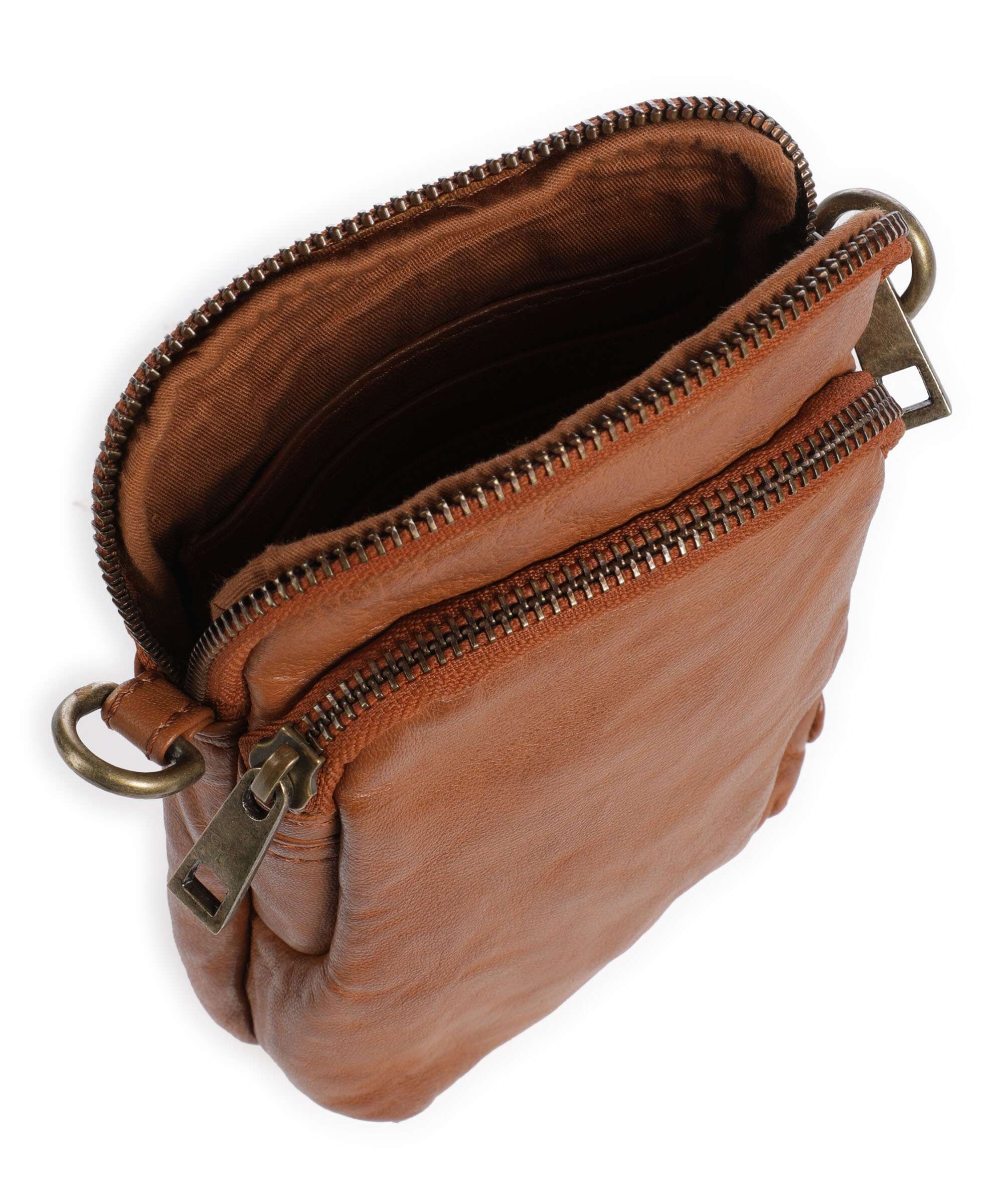 Depeche Power Field Phone bag cognac