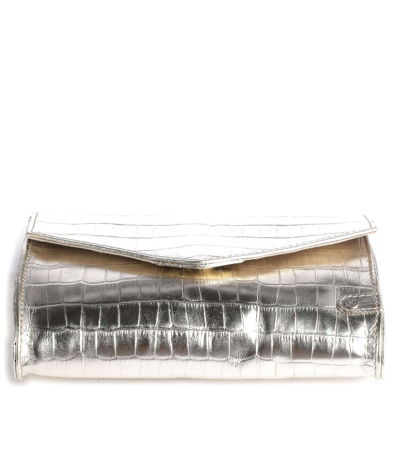 Depeche Croco Glam Crossbody bag champagne