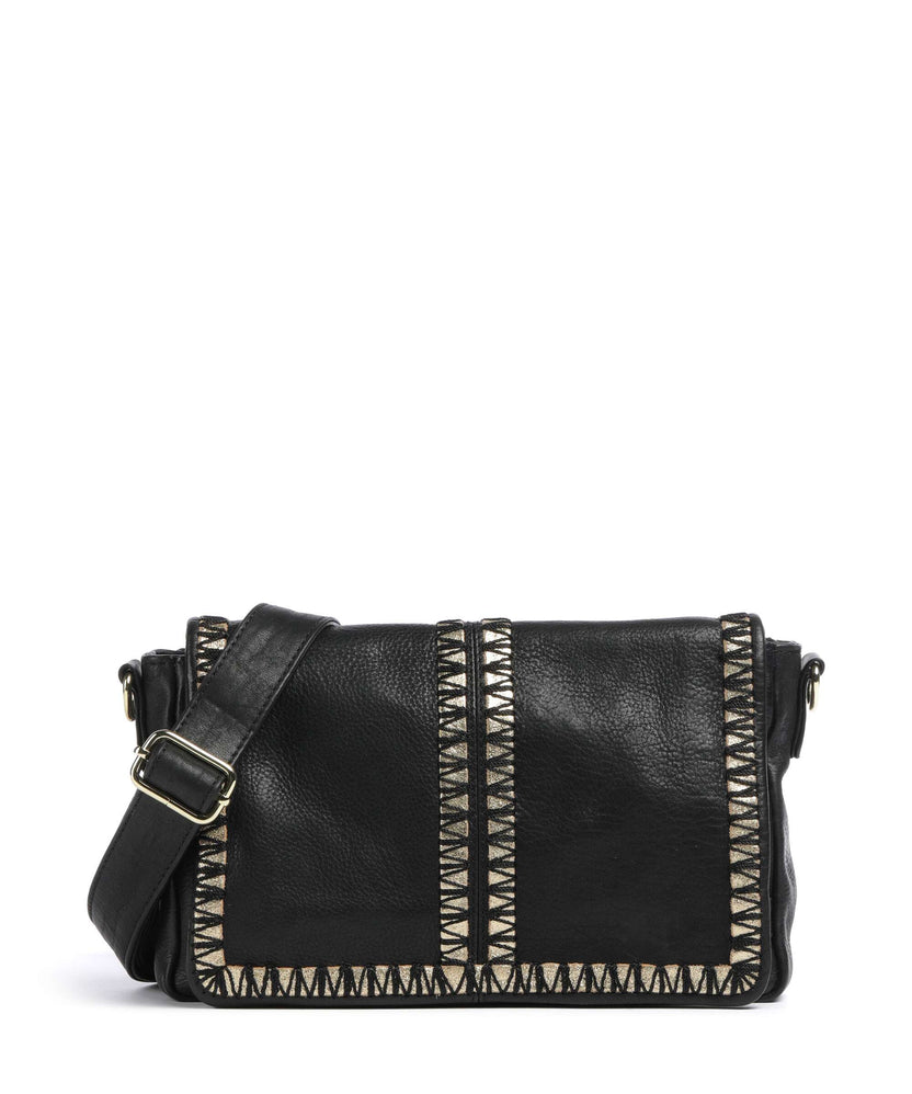 Depeche Golden Magic Crossbody bag black